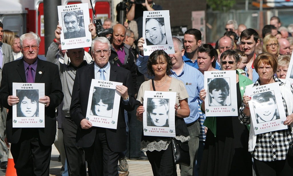 Bloody Sunday families demand case be kept in Derry