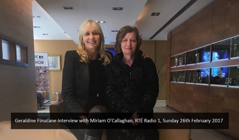 Geraldine Finucane interview with Miriam O’Callaghan
