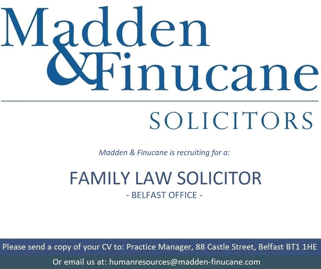 Job Opportunity at Madden & Finucane Solicitors