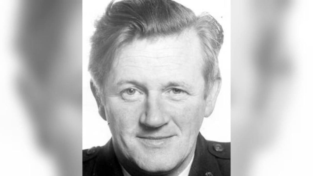 Sergeant Joe Campbell - murdered on 25 February 1977