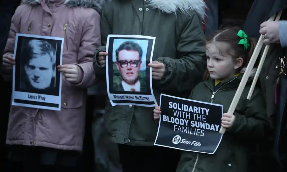 Belfast court quashes decision to stop Bloody Sunday prosecution of Soldier F