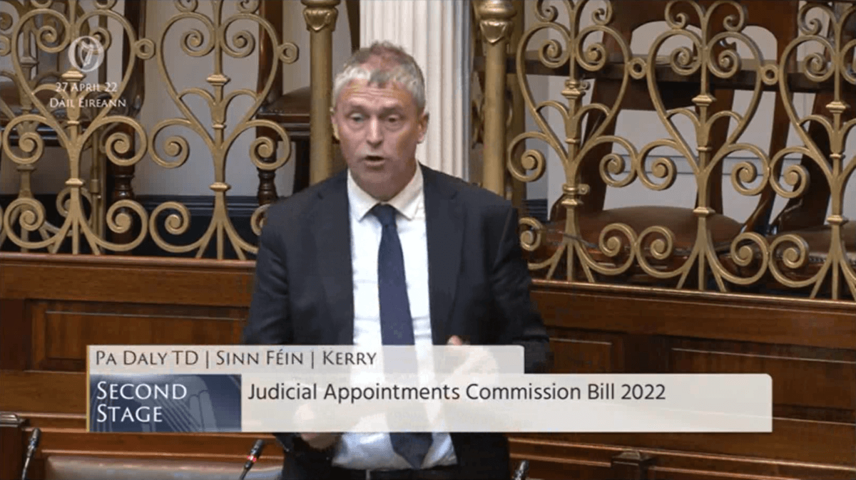 Pa Daly TD Sinn Féin