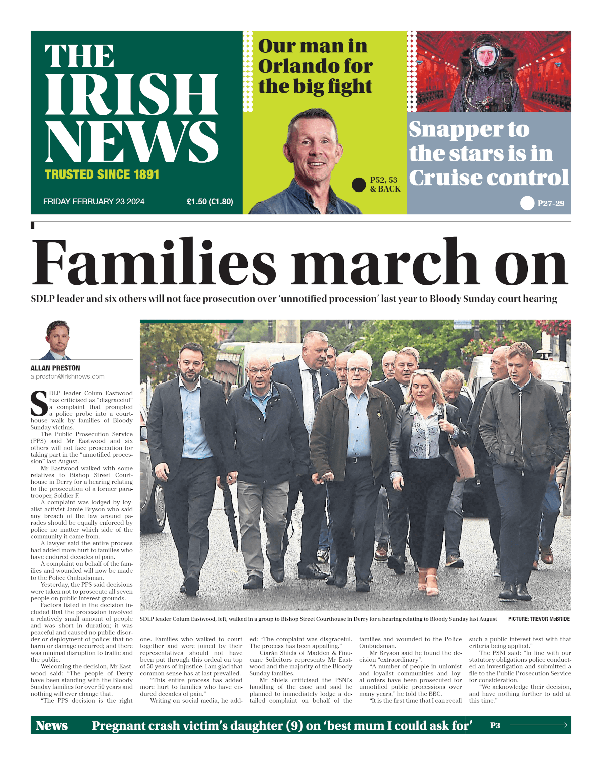 Irish News - 23 February 2024