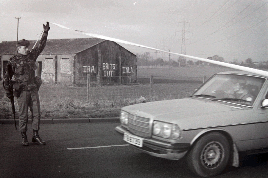 Francis Bradley murder scene - Derry, 1986