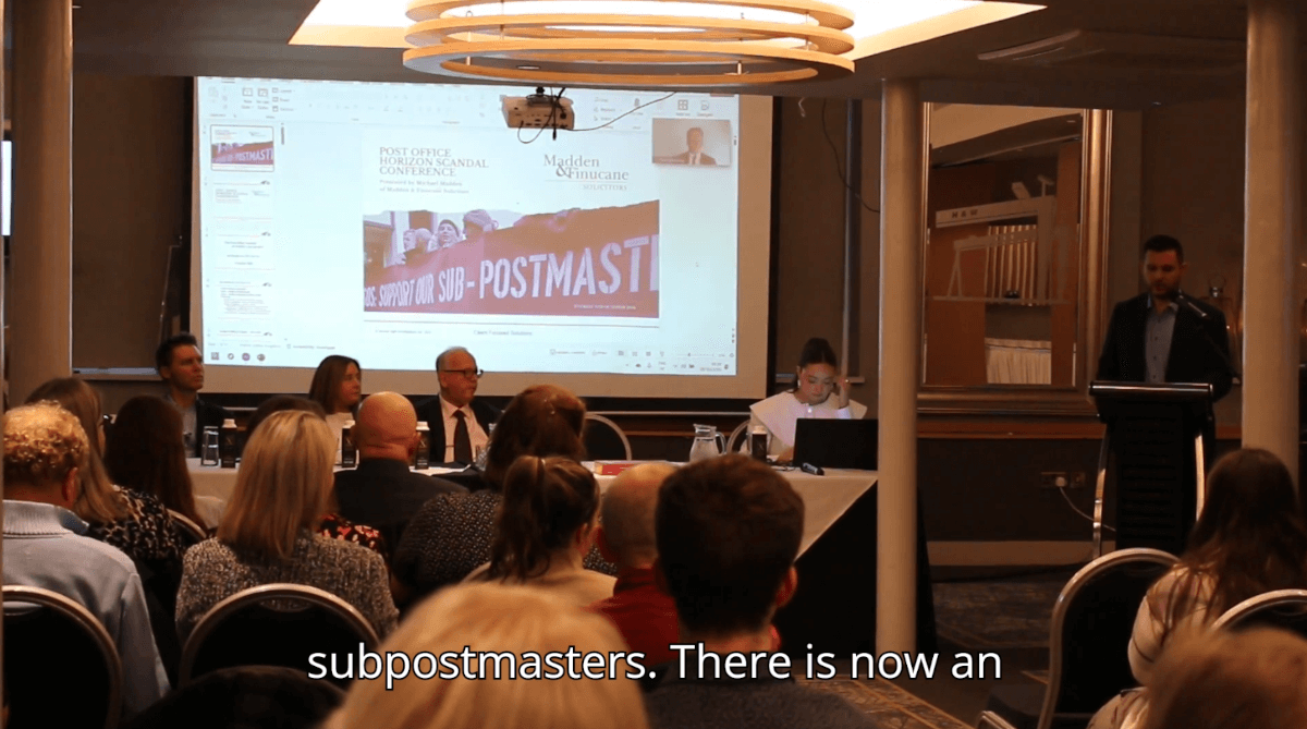 Belfast Post Office Horizon Scandal Conference