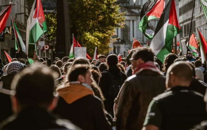 Palestine protest Northern Ireland