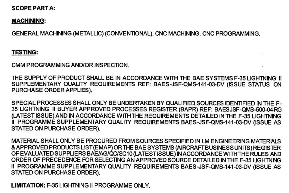 Further proof NI firm supplied fighter jet parts to Israel