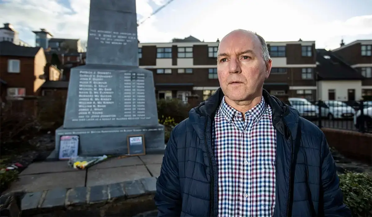 Tony Doherty of the Bloody Sunday Trust